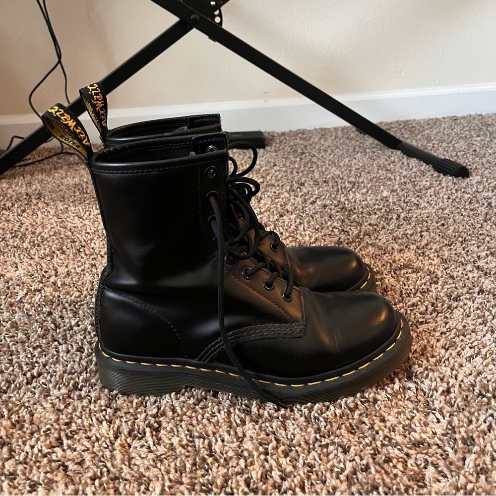 doc marten combat boots